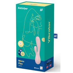 Satisfyer Rabbit connecté Mono Flex Mauve